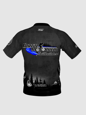 Podiumwear Men's Silver Short Sleeve MTB Jersey - New Fabric 2025!