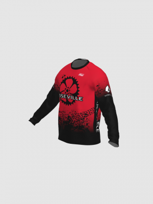 Podiumwear Unisex Silver Long Sleeve Tech Tee - New Fabric 2025!