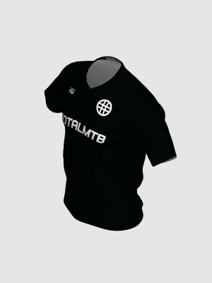 Podiumwear Men's Silver Short Sleeve MTB Jersey - New Fabric 2025!