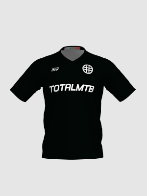 Podiumwear Men's Silver Short Sleeve MTB Jersey - New Fabric 2025!