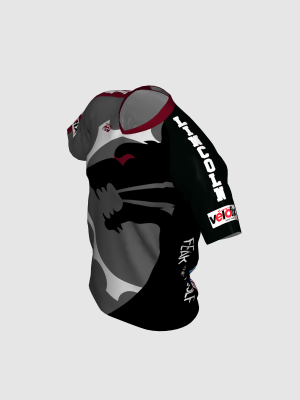 Podiumwear Men's Silver Short Sleeve MTB Jersey - New Fabric 2025!