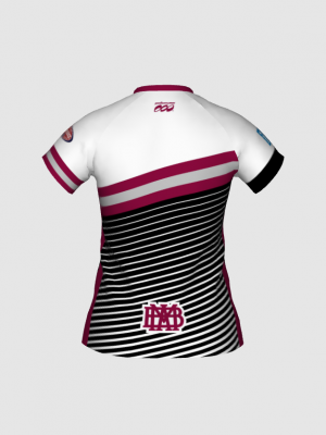 Podiumwear Women's Silver Short Sleeve MTB Jersey