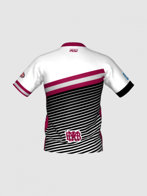 Podiumwear Men's Silver Short Sleeve MTB Jersey