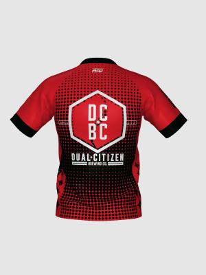 Podiumwear Men's Silver Short Sleeve MTB Jersey - New Fabric 2025!