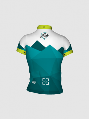 Podiumwear Women's Silver Full Zip Jersey