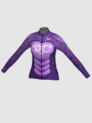 Podiumwear Women's Silver Long Sleeve Jersey