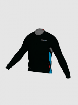 Podiumwear Men's Gold Merino Wool Long Sleeve Jersey