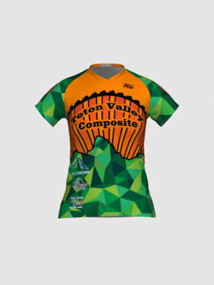 Podiumwear Women's Silver Short Sleeve MTB Jersey - NEW FABRIC 2025!