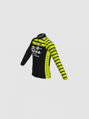 Podiumwear Men's Silver Long Sleeve Jersey