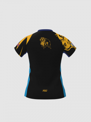 Podiumwear Women's Silver Short Sleeve MTB Jersey - NEW FABRIC 2025!