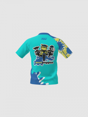 Podiumwear Men's Silver Short Sleeve MTB Jersey - New Fabric 2025!