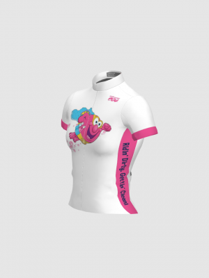 Podiumwear Women's Silver Full Zip Jersey