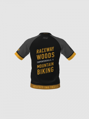 Podiumwear Men's Silver Short Sleeve MTB Jersey