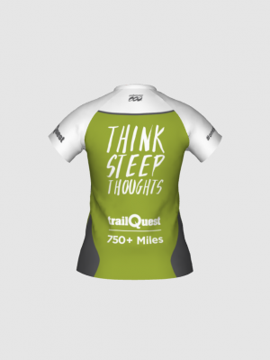 Podiumwear Women's Silver Short Sleeve MTB Jersey - NEW FABRIC 2025!