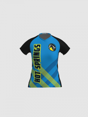 Podiumwear Women's Silver Short Sleeve MTB Jersey - NEW FABRIC 2025!