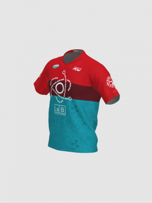 Podiumwear Men's Silver Short Sleeve MTB Jersey - New Fabric 2025!