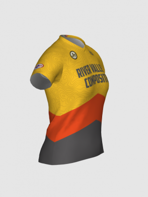 Podiumwear Women's Silver Short Sleeve MTB Jersey - NEW FABRIC 2025!