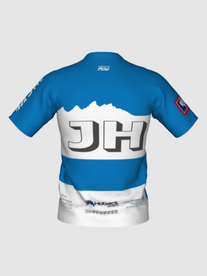 Podiumwear Men's Silver Short Sleeve MTB Jersey