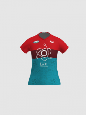 Podiumwear Women's Silver Short Sleeve MTB Jersey - NEW FABRIC 2025!