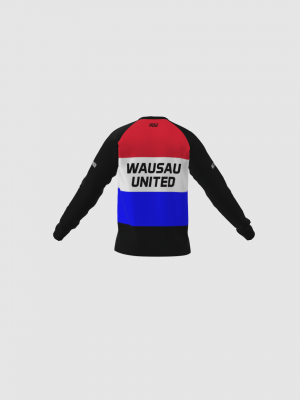 Podiumwear Unisex Silver Long Sleeve Tech Tee - New Fabric 2025!
