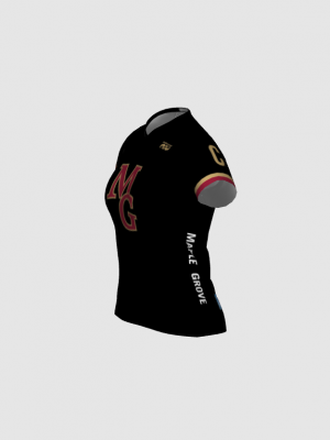 Podiumwear Women's Silver Short Sleeve MTB Jersey - NEW FABRIC 2025!