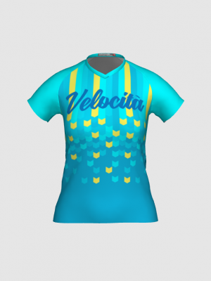 Podiumwear Women's Silver Short Sleeve MTB Jersey - NEW FABRIC 2025!