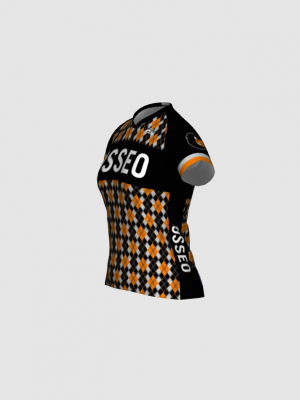 Podiumwear Women's Silver Short Sleeve MTB Jersey - NEW FABRIC 2025!