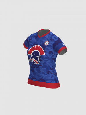 Podiumwear Women's Silver Short Sleeve MTB Jersey - NEW FABRIC 2025!