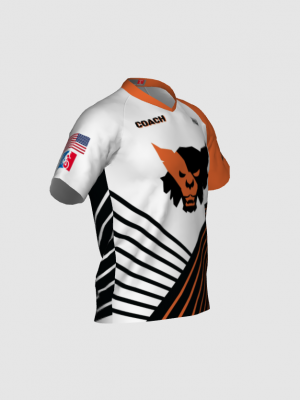 Podiumwear Men's Silver Short Sleeve MTB Jersey - New Fabric 2025!