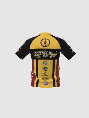 Podiumwear Men's Silver Short Sleeve MTB Jersey - New Fabric 2025!