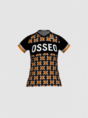 Podiumwear Women's Silver Short Sleeve MTB Jersey - NEW FABRIC 2025!