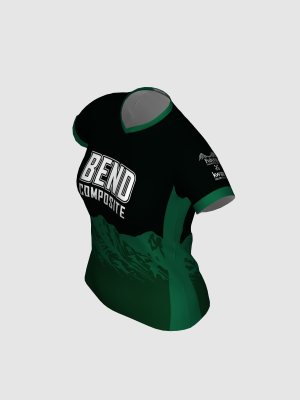 Podiumwear Women's Silver Short Sleeve MTB Jersey - NEW FABRIC 2025!