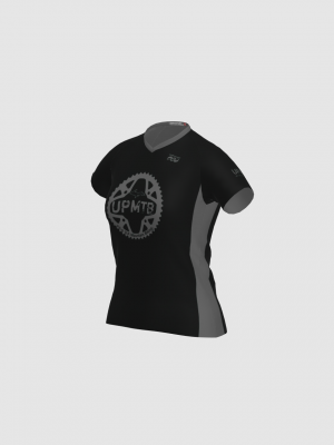 Podiumwear Women's Silver Short Sleeve MTB Jersey