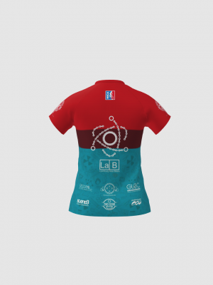 Podiumwear Women's Silver Short Sleeve MTB Jersey - NEW FABRIC 2025!