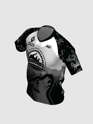 Podiumwear Men's Silver Short Sleeve MTB Jersey - New Fabric 2025!
