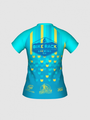 Podiumwear Women's Silver Short Sleeve MTB Jersey - NEW FABRIC 2025!
