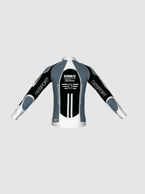 Podiumwear Men's Silver Long Sleeve Jersey