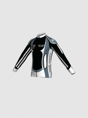 Podiumwear Men's Silver Long Sleeve Jersey