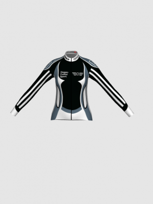 Podiumwear Women's Silver Long Sleeve Jersey