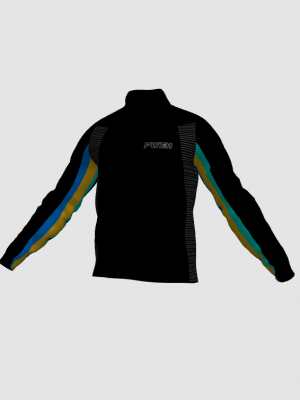 Podiumwear Unisex Gold Jacket