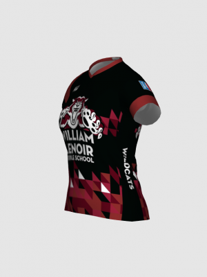 Podiumwear Women's Silver Short Sleeve MTB Jersey - NEW FABRIC 2025!