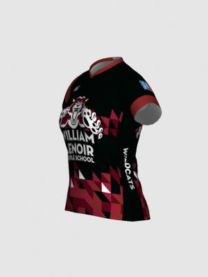 Podiumwear Women's Silver Short Sleeve MTB Jersey