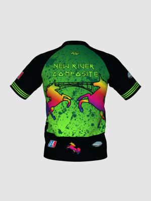 Podiumwear Men's Silver Short Sleeve MTB Jersey - New Fabric 2025!