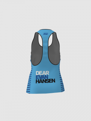 Podiumwear Women's Singlet (Nordic Skiing) Back View