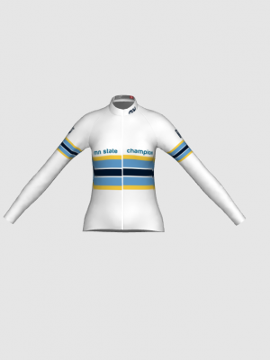 Podiumwear Women's Silver Long Sleeve Jersey