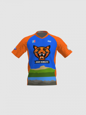 Podiumwear Men's Silver Short Sleeve MTB Jersey - New Fabric 2025!
