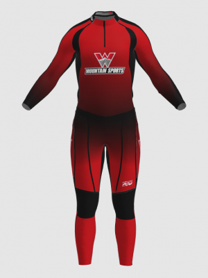 Podiumwear Unisex Gold Two-Piece Race Suit
