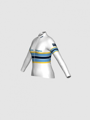 Podiumwear Women's Silver Long Sleeve Jersey