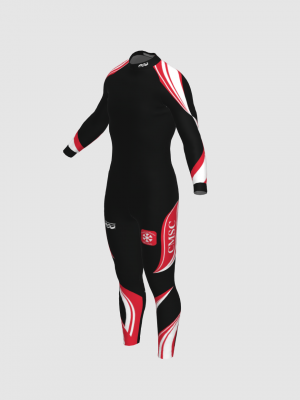 Podiumwear Unisex Bronze Two-Piece Race Suit