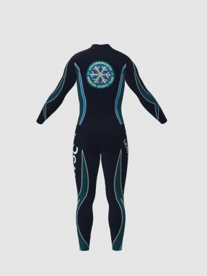 Podiumwear Unisex Bronze Two-Piece Race Suit